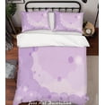 thumbnail image 1 of 3D Purple Pattern Quilt Cover Set Ropa de cama Set Funda Nórdica Fundas de almohada Lxl 290, 1 of 3