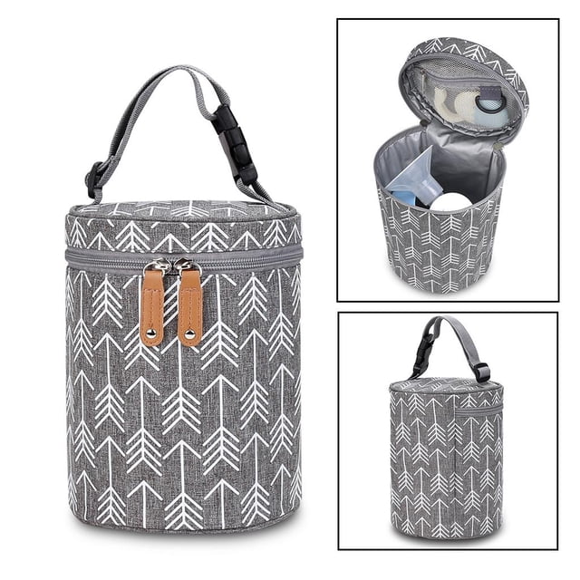 Bolsa calentadora de biberones, calentador portátil de biberones, calentador, aismiento para bebés, alimentación , alimentos, bolsa térmica CUTICAT calentador de botellas
