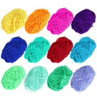 Yarn for Crocheting Multi-Color Crochet Yarn Set (10g Each) Great for  Knitting and Crochet Projects 