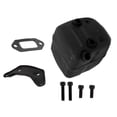 thumbnail image 3 of Exhaust Muffler & Bracket For Husqvarna 372 XP 362 365 371 385 390 XP 503765301, 3 of 5