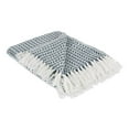 thumbnail image 1 of French Blue Arrowhead Blanket Throw, 1 of 1