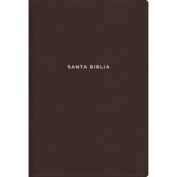 Nvi, Biblia de Estudio Actualizada, RevisiÃ³n 2022, Leathersoft, CafÃ©, Letra Grande, Interior a Color, Palabras de JesÃºs , (Hardcover)