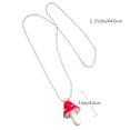 thumbnail image 2 of 1Pc en Forme de Champignon Pendentif Décoratif Collier Collier Chaîne Clavicule Accessoire de Cou, 2 of 8