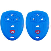 2x New KeyFob Remote Fobik Silicone Cover Fit/For Select GM Vehicles