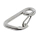 thumbnail image 4 of Paquete de dos ganchos a de material acero inoxidable Mosquetón de enlace Hardware de escalada 10 cm, 4 of 8