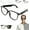 Black, variant on 2026 new Ai Interpretation Smart Glasses, Bluetooth Ai Smart Glasses with Real-Time Translation, Color-Change Lens for Indoor Outdoor Travel Driving Cycling, Smart Eyewear for Music Calls
