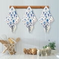 thumbnail image 5 of Blue Flowers Kitchen Towels 6 Pcs Dish Towels Absorbent Soft Quick Dry Towel Dish Rags for Washing Dishes, 5 of 8