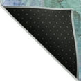 thumbnail image 5 of Addison Rugs Chantille Indoor/Outdoor Transitional Abstract Teal Machine Washable Rectangle Rug, 8' x 10', 5 of 7
