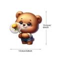 thumbnail image 1 of Cartoon Animal Designs Thermal Transfer DTF Patches For Kids Clothing DIY Assorted Sizes, 1 of 7