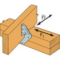 thumbnail image 2 of Simpson Strong-Tie H1Z Z-Max Hurricane Tie H1Z Pack of 100, 2 of 2