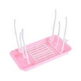 thumbnail image 1 of OULII Bottle Drainer Drying Rack Pink PP 1Pack, 1 of 8