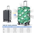thumbnail image 4 of Kdxio Sheep Zzz Pattern Luggage Cover for Travel,Elastic and Durable,Fits 18-32 Inch,Anti-Scratch Suitcase Protector-No luggage included, 4 of 5