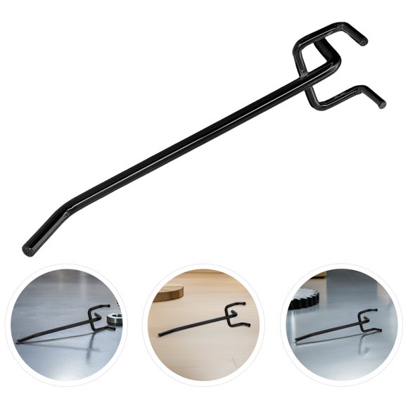 STRANDCHIC 30 Pcs Pegboard Accessories in Black Iron for Organization in Office