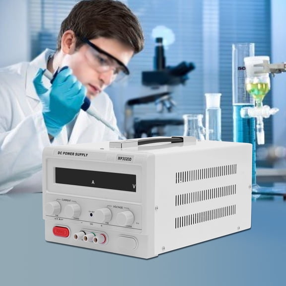 PEAKORA0-30V 0-20A DC Power Supply Variable Digital Lab Test Adjustable High Precision