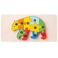 thumbnail image 1 of Wooden Toys Jigsaw Puzzles for Toddlers Educational Toys Gift, 1 of 4