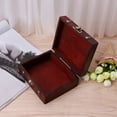thumbnail image 6 of YIEMEEN Handmade Retro Jewelry Box Wooden for Case Pearl Necklace Bracelet Organizer, 6 of 9
