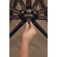 thumbnail image 4 of SimplyShade Outdoor Offset Square Patio Umbrella - Taupe - 10', 4 of 8
