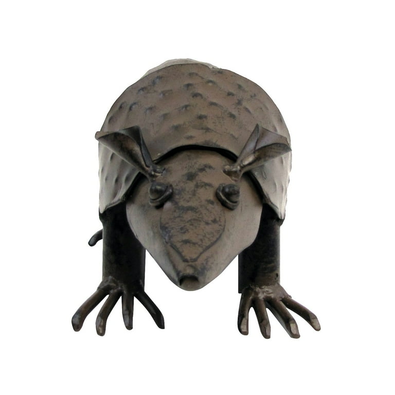 Rustic Metal Armadillo Statue Southwestern Yard Lawn Garden Art Outdoor Decor Rustic Metal Armadillo Statue Southwestern Yard Lawn Garden Art Outdoor Decor