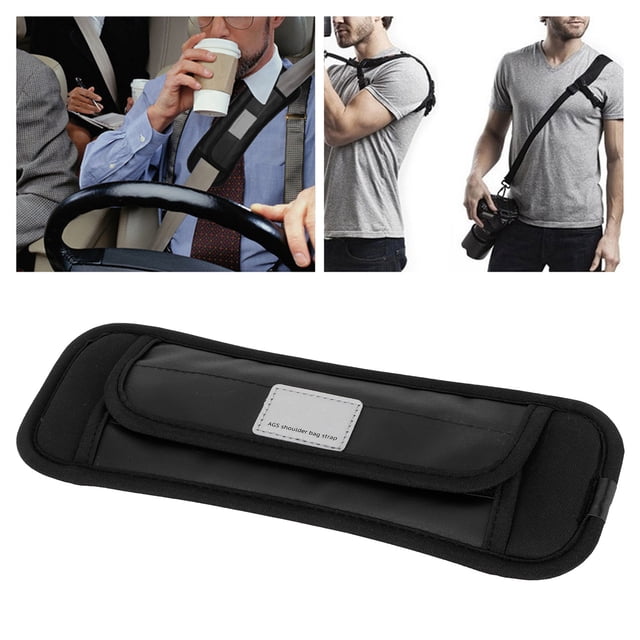 Almohadilla para correa de hombro, bolsa antideslizante, cojín de fibra de poliuretano tpu, descompresión de guitarra para mochila deportiva