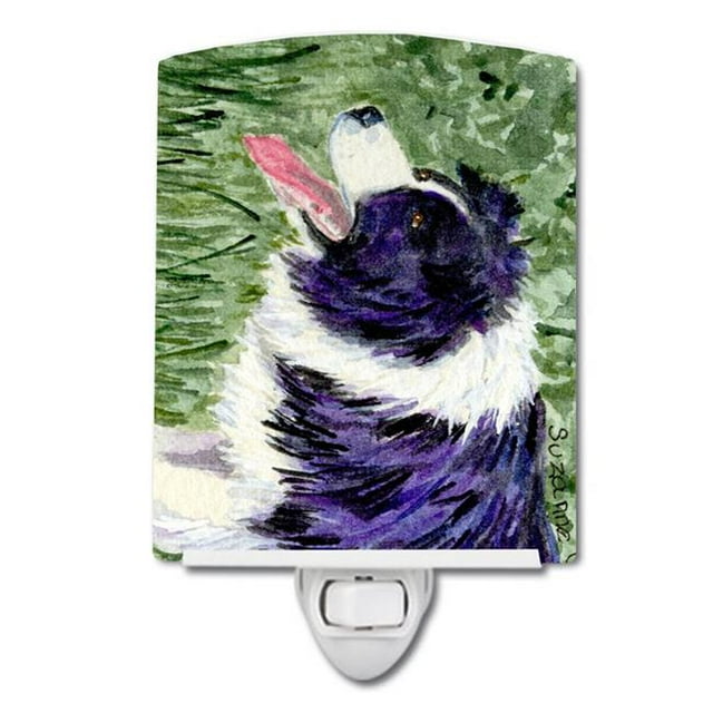 Carolines Treasures SS8843CNL Border Collie Ceramic Night Light