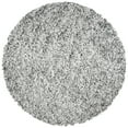 thumbnail image 4 of SAFAVIEH Rio Kynaston Solid Polyester Shag Area Rug, Grey/Ivory, 8' x 10', 4 of 10
