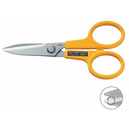 UPC: 0091511400410 | OLFA Stainless Steel Serrated Edge Scissors 7