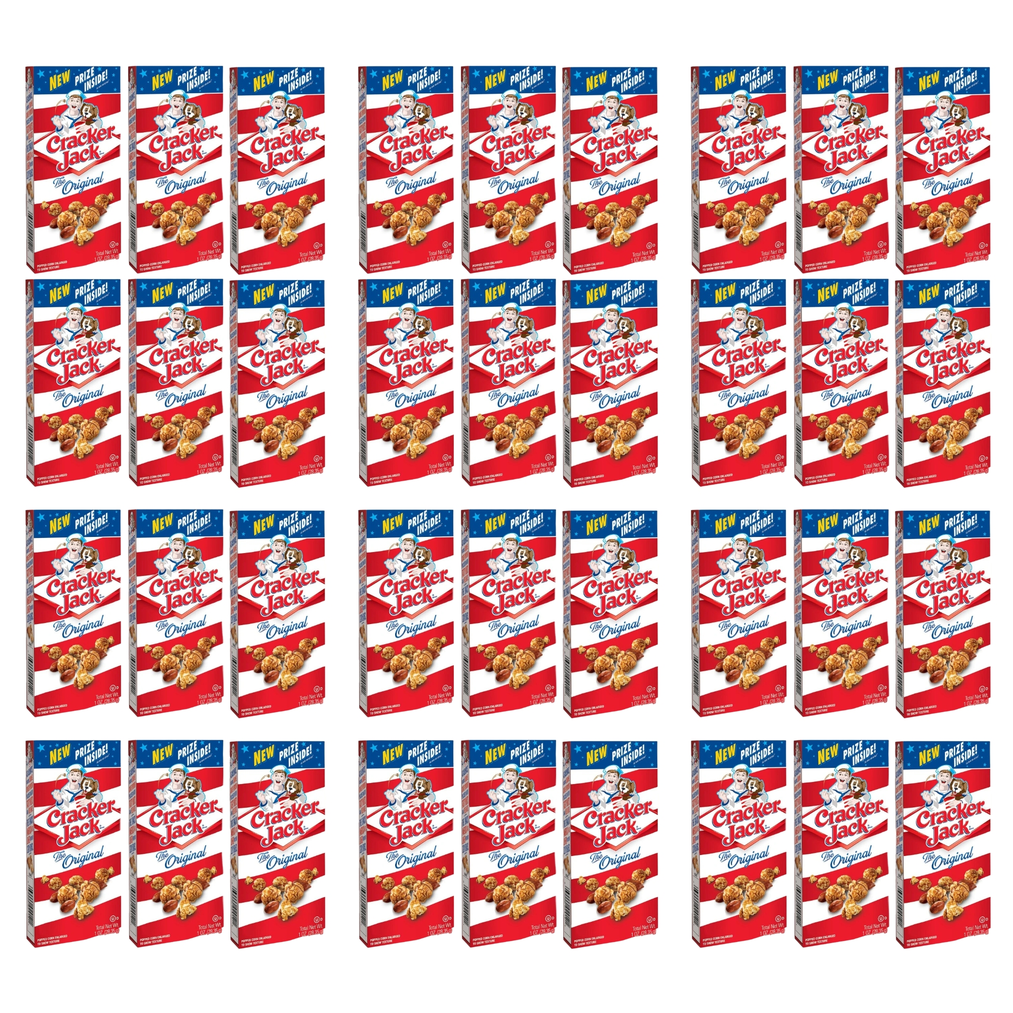 Cracker Jack Caramelized Peanuts & Popcorn The Original 1oz/Box for