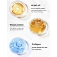 thumbnail image 3 of Karseell Collagen Hair Treatment Deep Repair Conditioning Argan Oil Collagen Hair Mask Essence for Dry Damaged Hair All Hair Types 16.90 oz 500ml, 3 of 6