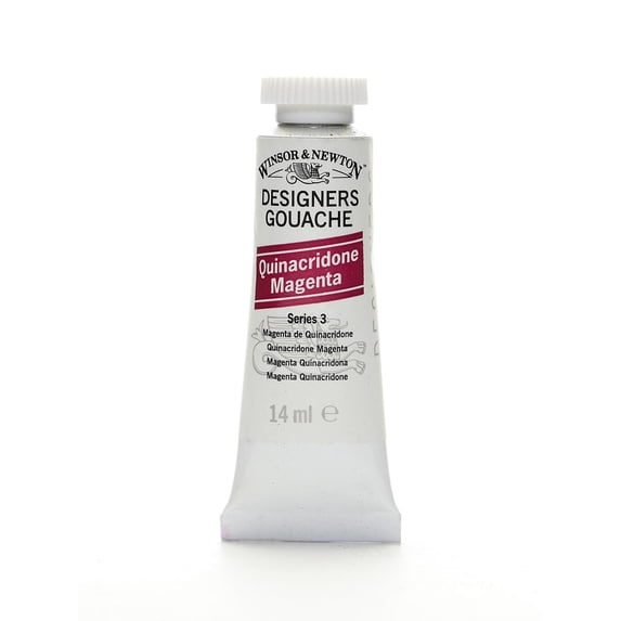 Designers' Gouache quinacridone magenta, 14 ml, 550 (pack of 3)
