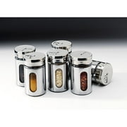 Bistro Collection 6-pc Round Spice Jar S