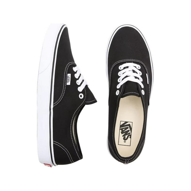 Vans Authentic Vans Negros Tenis Calzado Casual Zapatos Vans