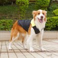 thumbnail image 6 of NovaStitch Padded Vest Dog Jacket Warm Zip Up Vest Fleece Jacket Water Resistant for Small to Medium Dogs Orange 3XL, 6 of 6