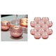 thumbnail image 5 of 12 portavelas votivos para centro de mesa, portavelas, decoración de mesa Oro rosa, 5 of 9