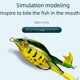 thumbnail image 4 of Simulación de superficie de agua Luya Soft Bait Tractor Thunder Frog Cebo de pesca Cebo falso Cebo biónico Cebo biónico Luya, 4 of 5