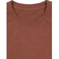 thumbnail image 2 of 5.8oz Mid-Weight Pigment Dyed Unisex Short Sleeve Crewneck Tee 100% Combed Cotton Shirt Decorator Blanks Style 400, 2 of 2