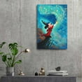 thumbnail image 6 of Cartoon Mickeys Fantasias Wall Art Poster Scroll Canvas Painting Picture Living Room Decor Home 12x18inch(30x45cm), 6 of 6