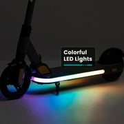 GOTRAX XoomPlus Foldable Electric Scooter for Kids Ages 6+, 150W Motor, 5 LED Modes, 132lb Limit, Adjustable & Portable
