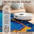 thumbnail image 6 of Design&I 2'x3' Washable Accent Rug Pet Friendly & Non-Slip Built-In Grip Pixel Biome Map Blocky Ore Motif Interlocking Block Cliff Volcano for Kitchen, Station, 6 of 7