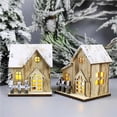thumbnail image 3 of Inteprter Casa de luminosa navideña Cabaña luminosa Adornos de escritorio de para oficinas y tiendas Kits de decoración para fiestas No.2 Inteprter HA044206-02, 3 of 6