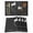 Gray, variant on Brown Modern Placemats Set of 6, Farmhouse Rabbit Abstract Art Placemats for Dining Table, Place Mats for Kitchen Tabletop, Waterproof Wipeable Dining Table Mats Set