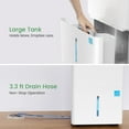 thumbnail image 5 of Waykar 80 Pint Dehumidifier for Basements & Home up to 6000 Sq. Ft, No Daily Emptying with Continuous Drain, Auto Defrost, 25 Pint DOE Energy Star, 5 of 11