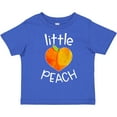 thumbnail image 3 of Inktastic Little Peach Cute Heart Shaped Peach Boys or Girls Toddler T-Shirt, 3 of 5