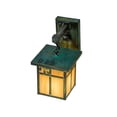 thumbnail image 4 of Meyda Tiffany 165199 Hyde Park 11" Tall Wall Sconce - Verdigris, 4 of 6