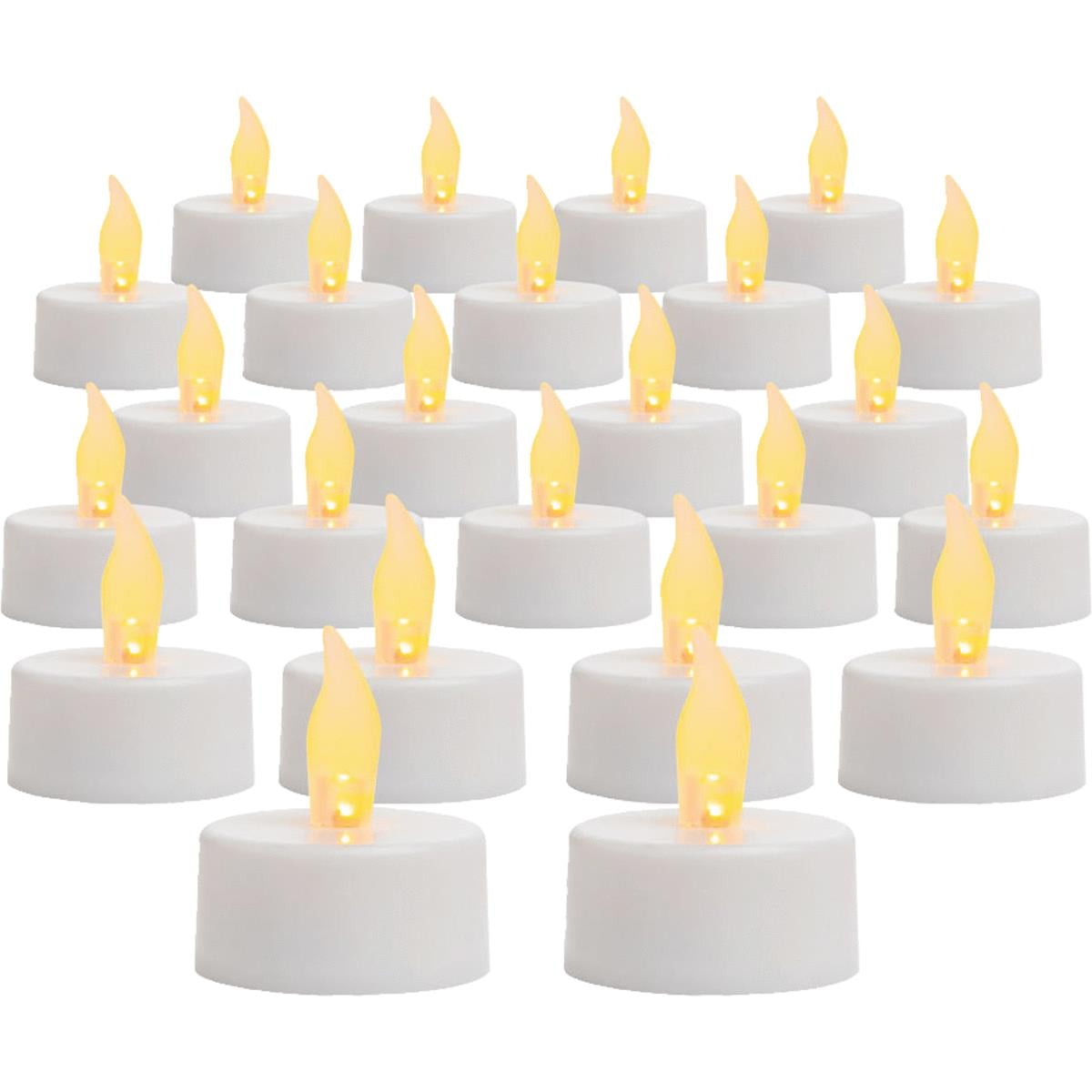 Flameless Votive Candles Decor Lot of 24 Battery Operated LED Tea Lights 