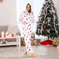 thumbnail image 7 of FORMRS Onesies Pajama for Adults Unisex Hoodie Winter Jumpsuit One Piece Sleepwear, Sizes S-2XL, Purple Polka Dots, 7 of 7