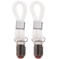 thumbnail image 1 of Clips de toallas de cocina de 2 piezas de toallas de metal Cortería colgante de toallas Soportes de toallas de baño, 1 of 1