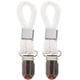 thumbnail image 1 of Clips de toallas de cocina de 2 piezas de toallas de metal Cortería colgante de toallas Soportes de toallas de baño, 1 of 1