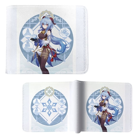 Ganyu Poster - Genshin Impact 4x5" Bi-Fold Wallet