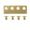 Brushed Gold, variant on Slide Door Hardware Adaptor, Matte Black