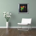 thumbnail image 3 of Trademark Fine Art "Hummingbird Brocade IV" Canvas Art by Color Bakery Black Matte, Silver Frame, 3 of 4